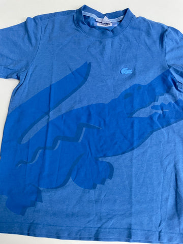 Lacoste T-Shirt 164 Blau/Krokodil