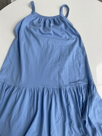 Kleid *Fleck vorne 134/140 Hellblau