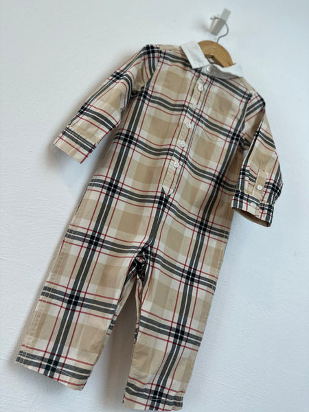 Onesie *kariert - 74/80 - HOPE&HENRY