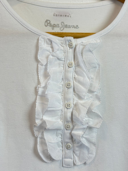 Langarm Shirt *ruffles - 164 - Pepe Jeans