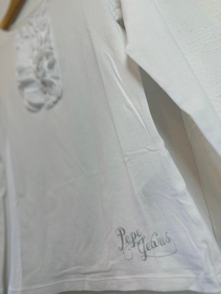 Langarm Shirt *ruffles - 164 - Pepe Jeans