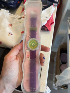 Swatch Armbanduhr  Lila