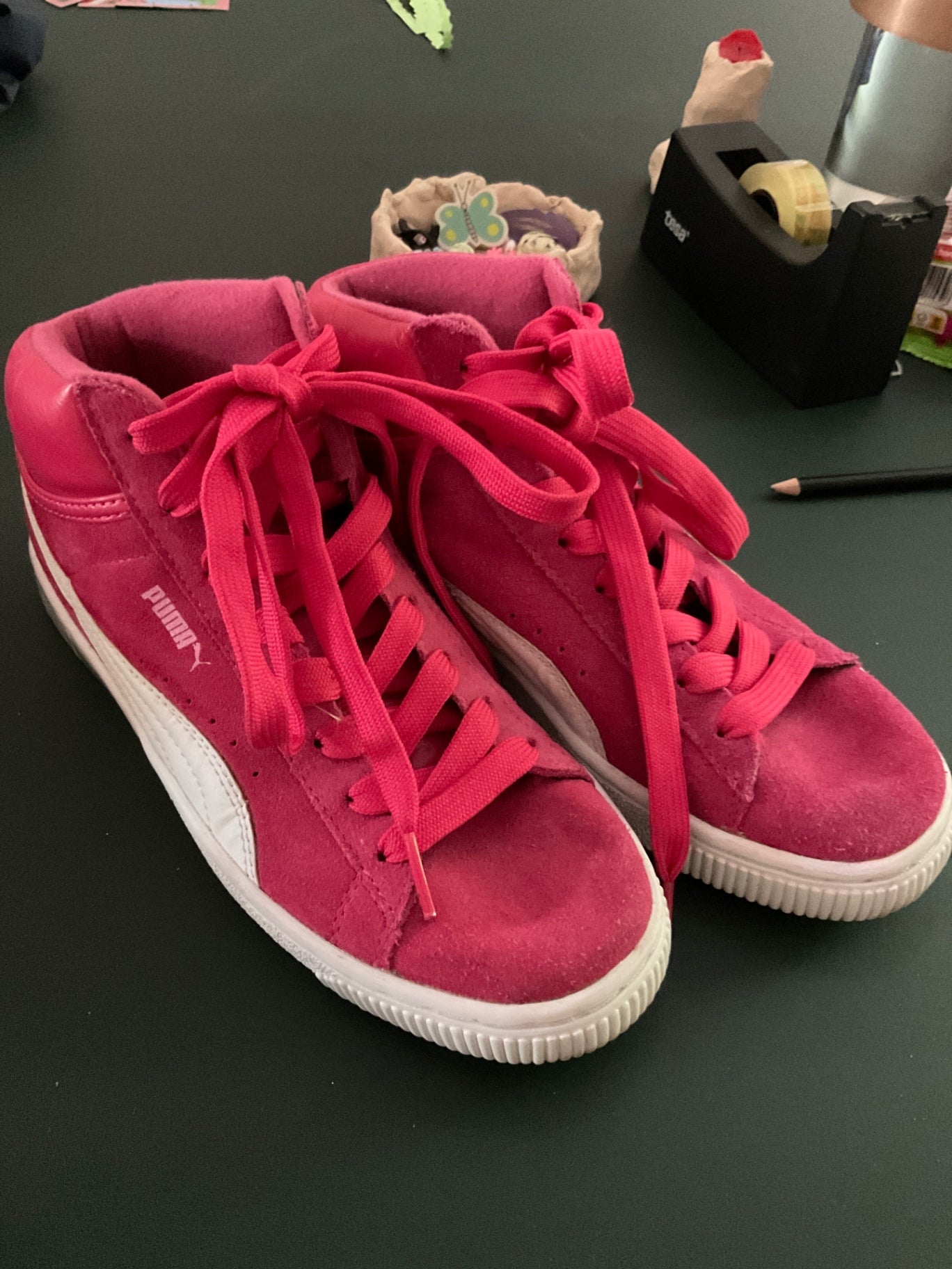 Puma sneakers rot outlet