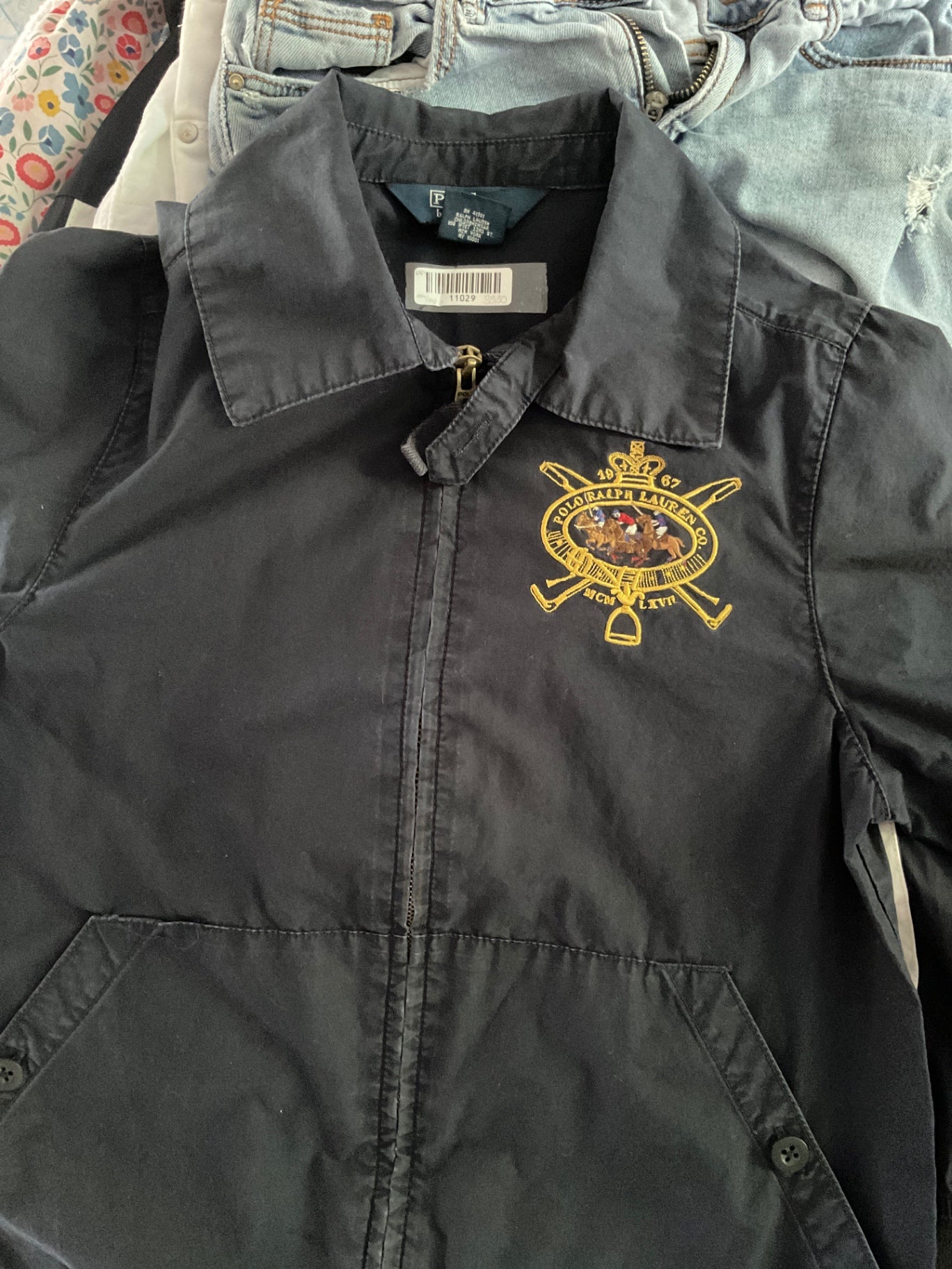 Polo Ralph Lauren Jacke 134/140 Schwarz