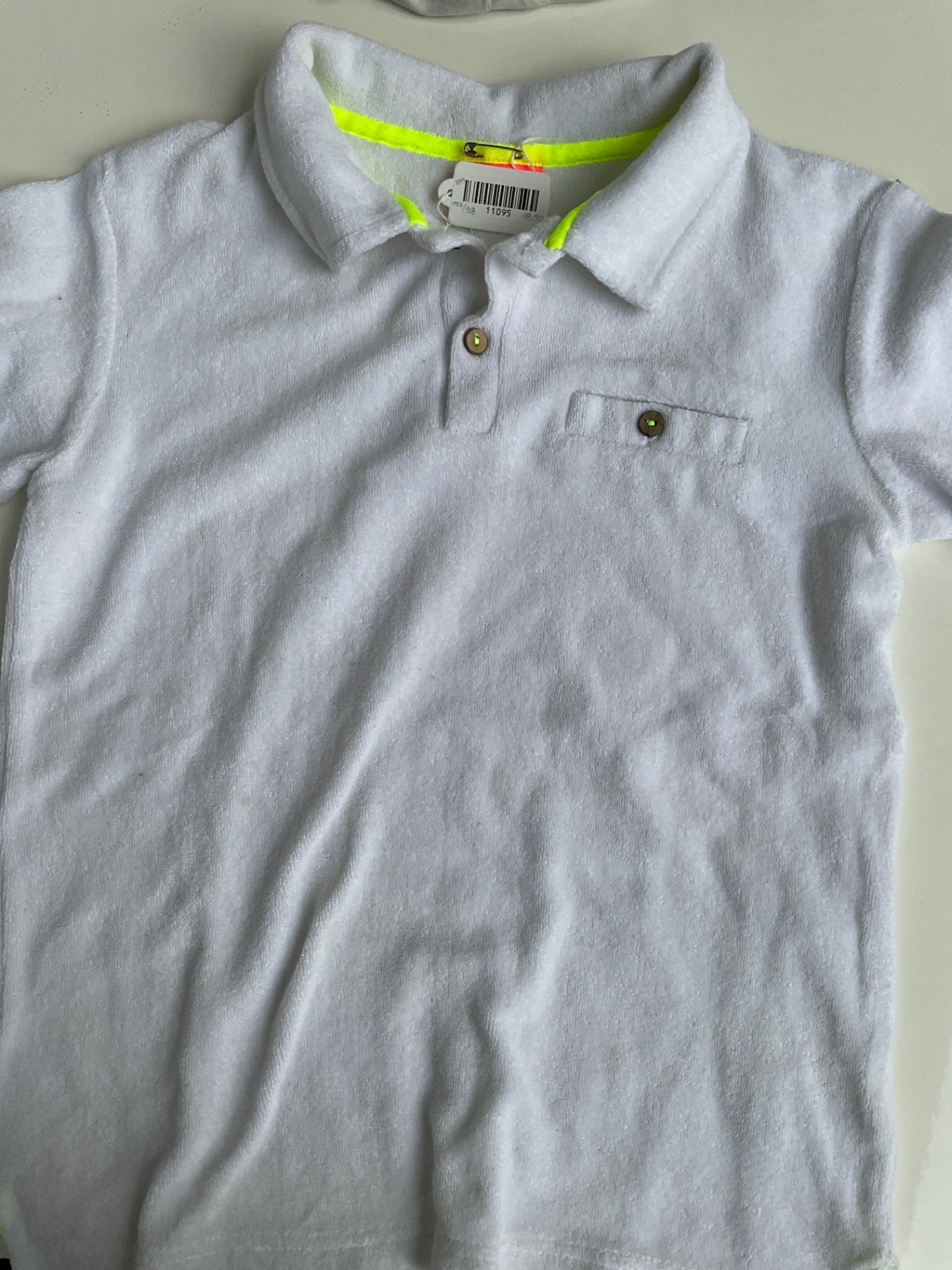 Sunuva Polo-Shirt Nicki 122/128 Weiß