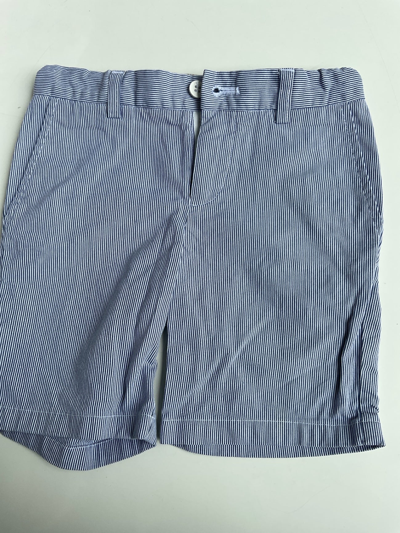 Jacadi  Shorts 104 Blau und Weiß gestreift