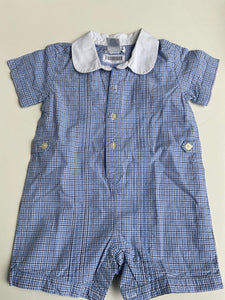 Ralph Lauren  Kinderoverall kurz 74 Blau kariert