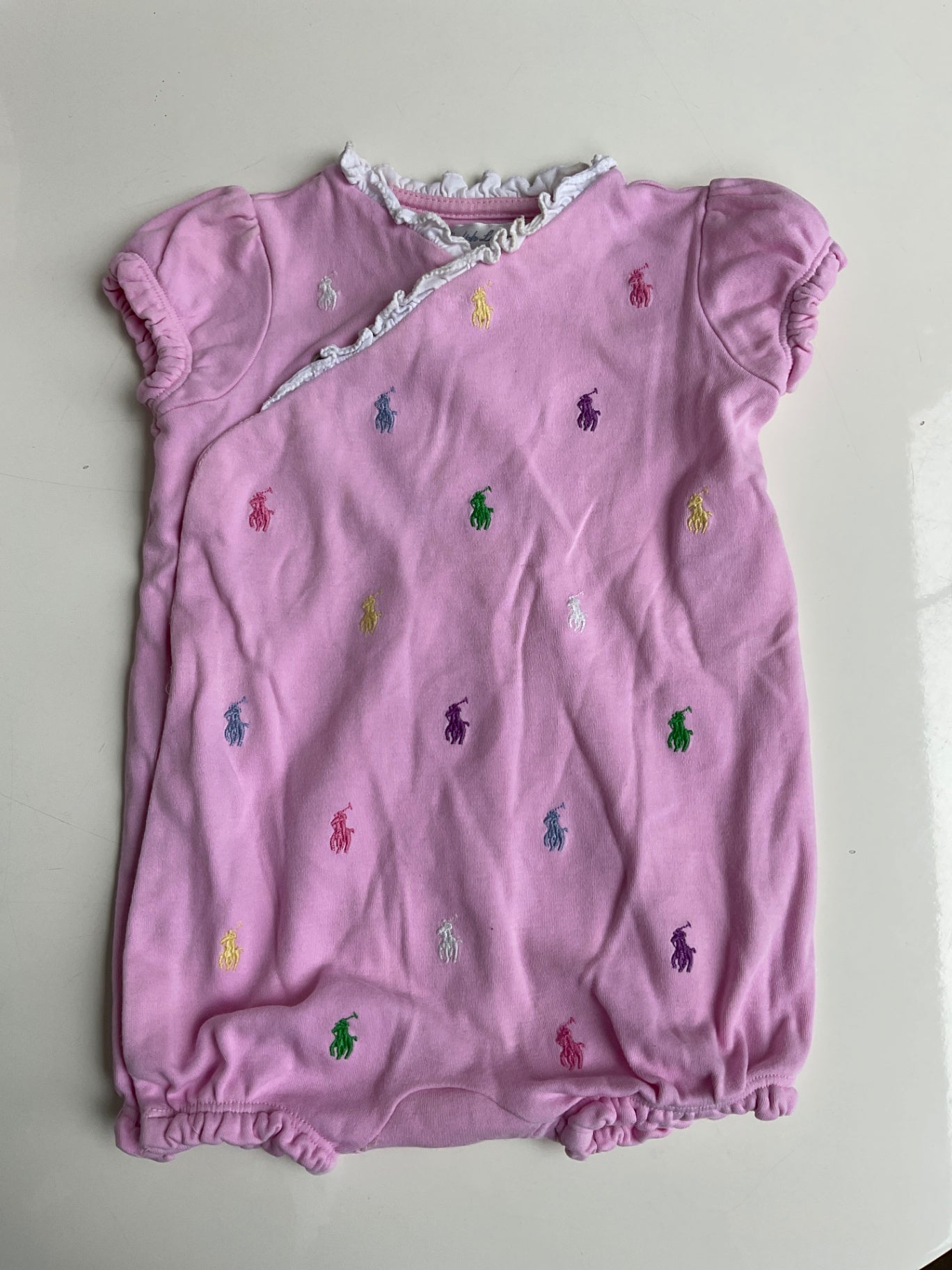 Ralph Lauren Baby-Strampler 68 Rosa