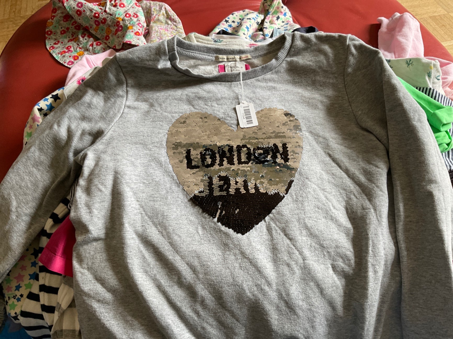 Pepe Jeans Pullover 164 Grau