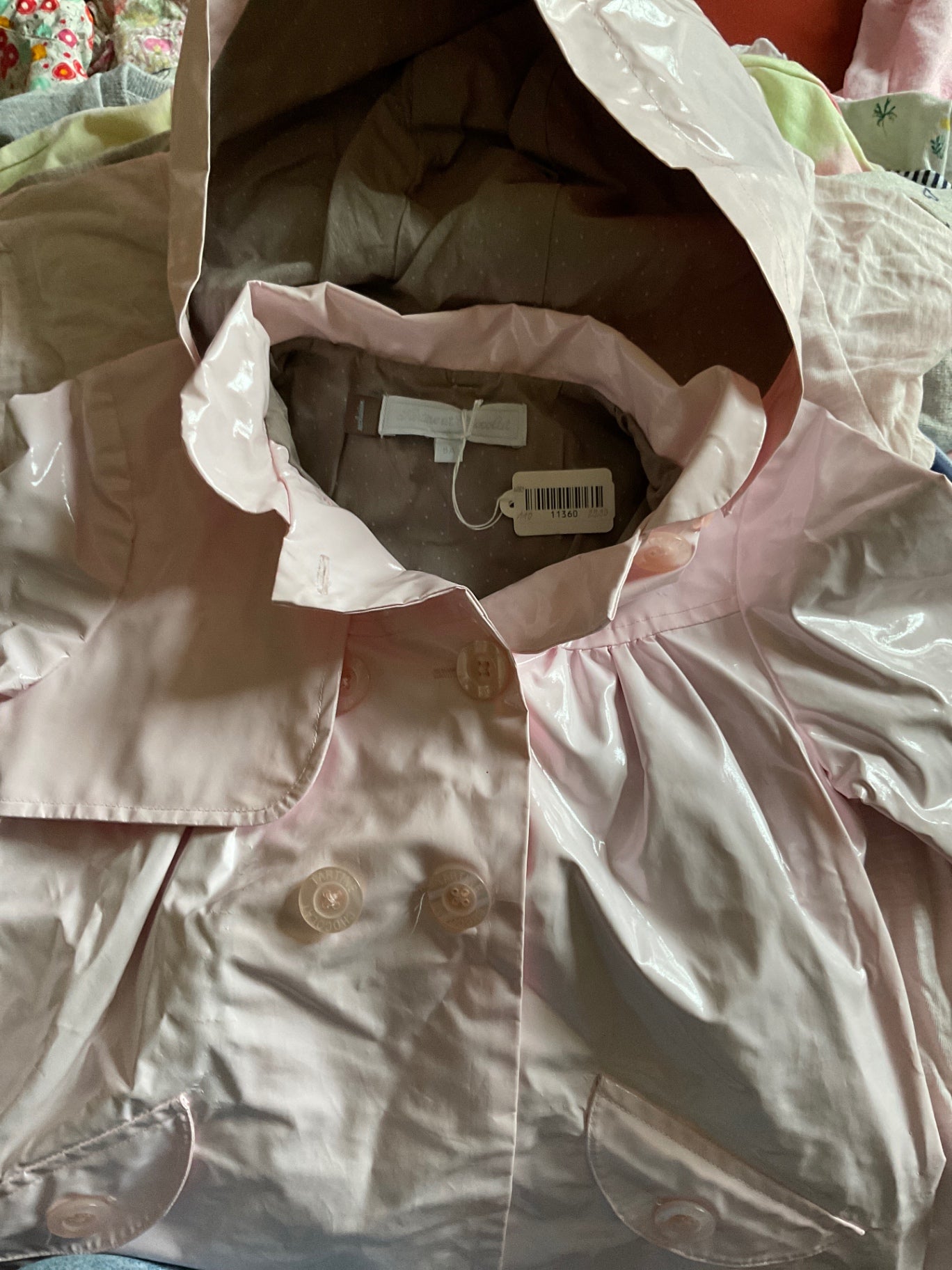 Tartine et Chocolat Regenjacke 110 Rosa