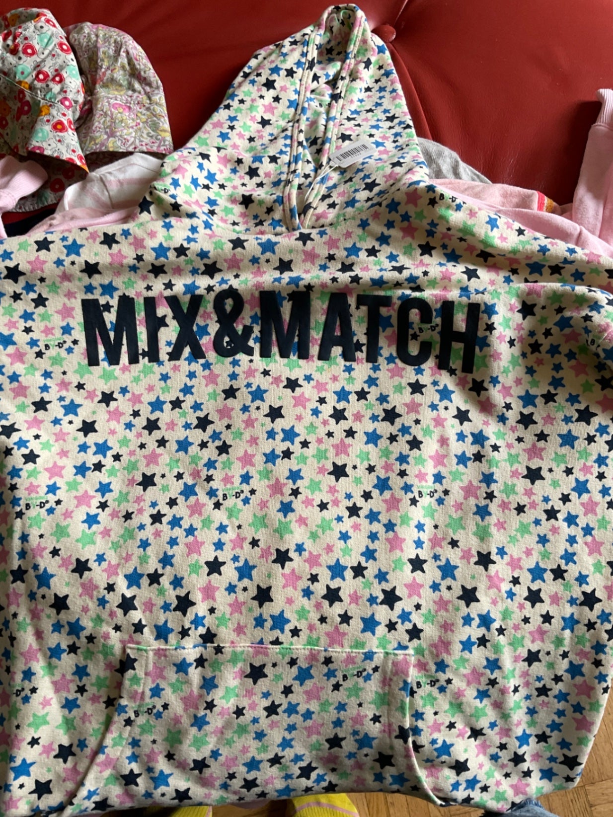 Vingino  Kapuzenpullover 164 Mehrfarbig (Blau, Rosa, Grün, Schwarz, Weiß)