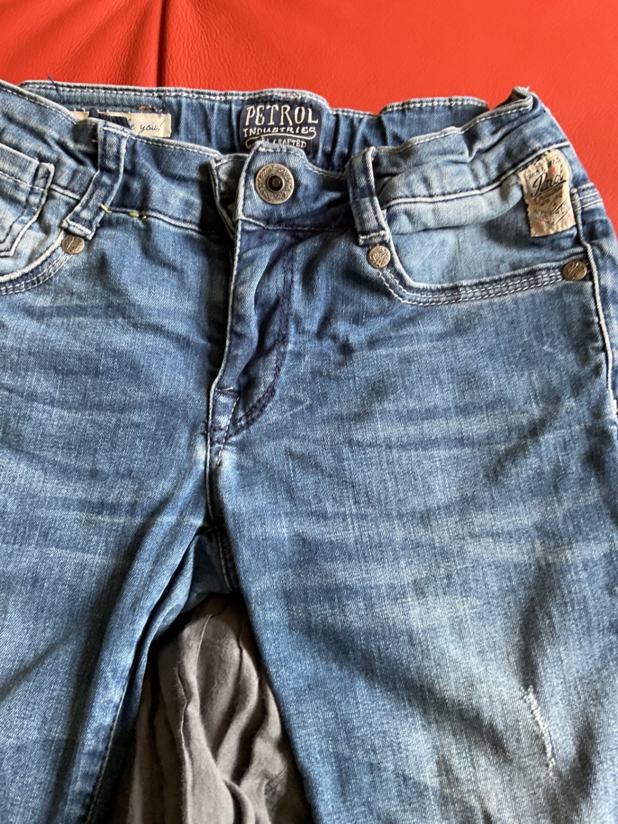 Petrol Jeans 128 Blau