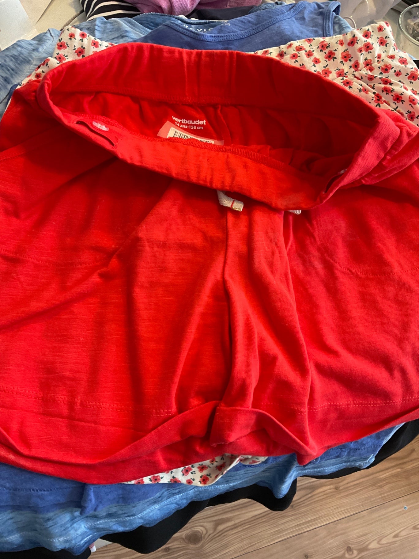 Vertbaudet Short 158 Rot