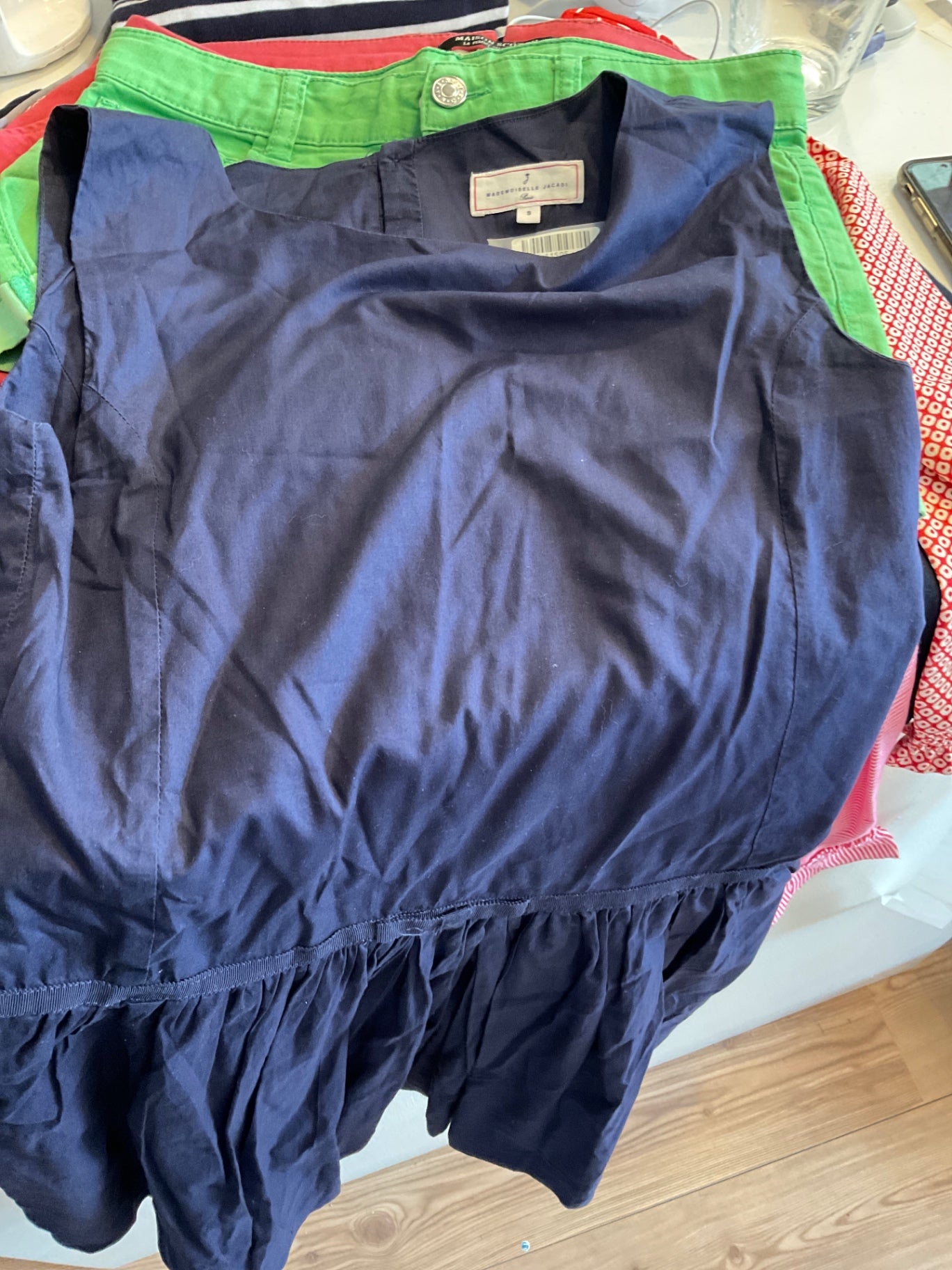 Mademoiselle Jacadi Blusenkleid S Blau
