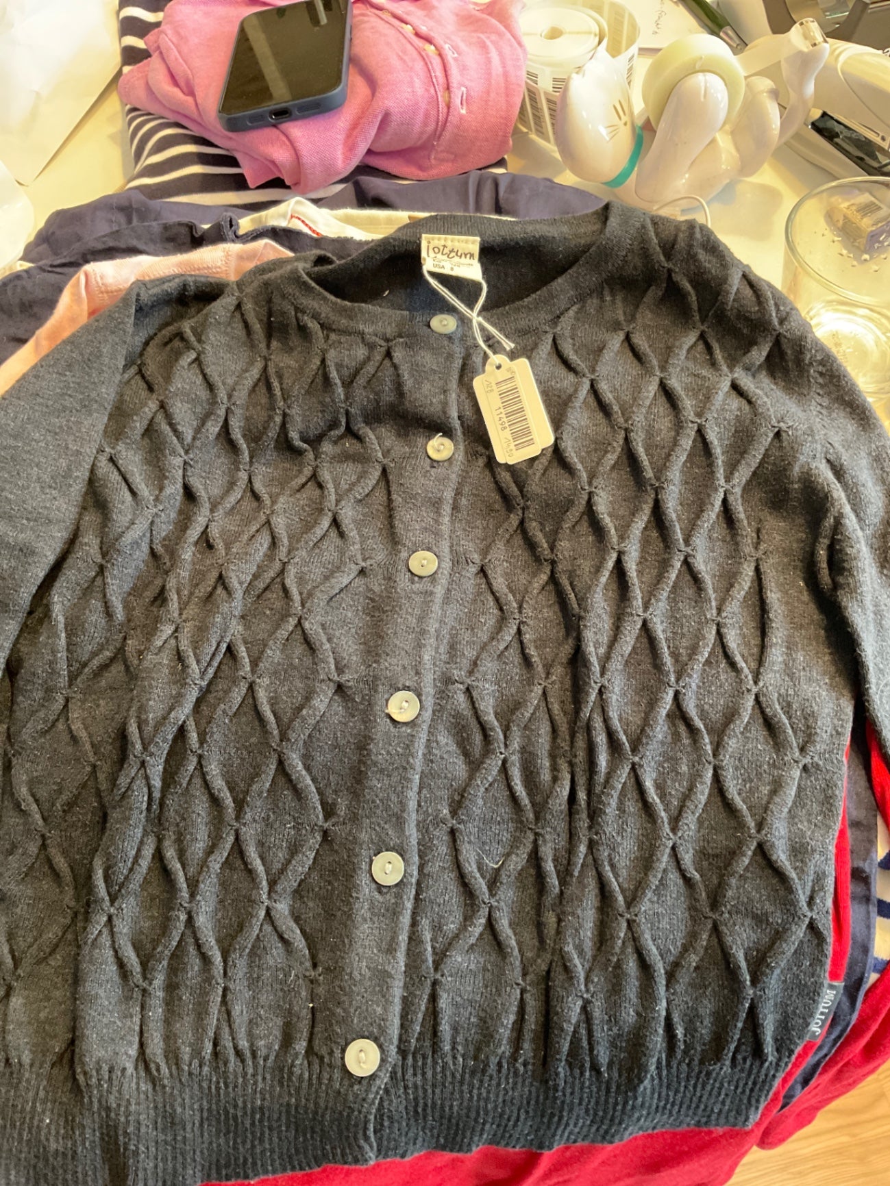 Iotturn Cardigan 128 Blau