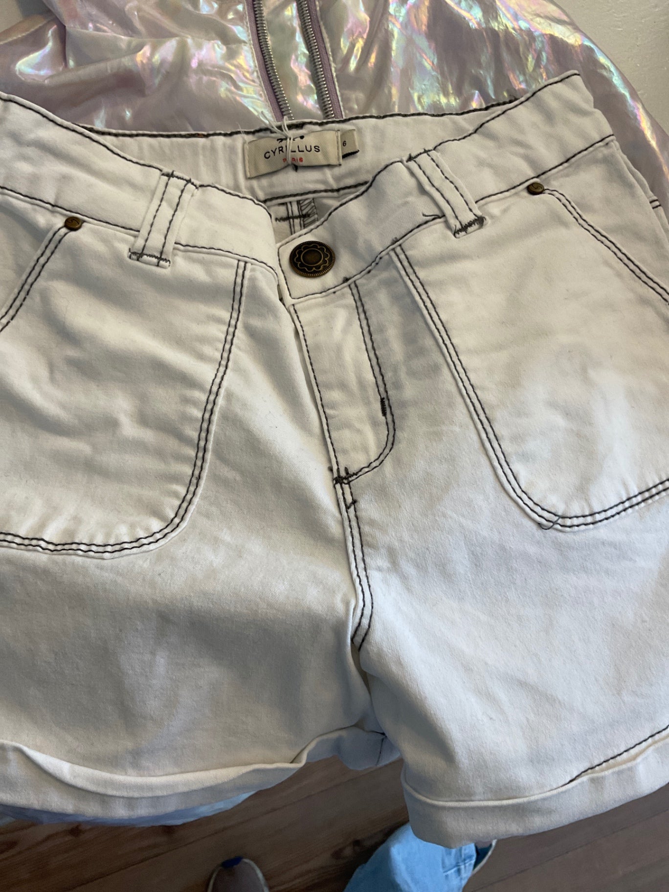 Cyrillus Shorts 116 Weiß
