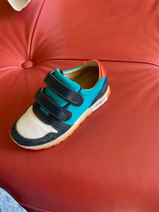 Jacadi Schuh *Türkis 30 Schwarz, Blau, Weiß und Rot
