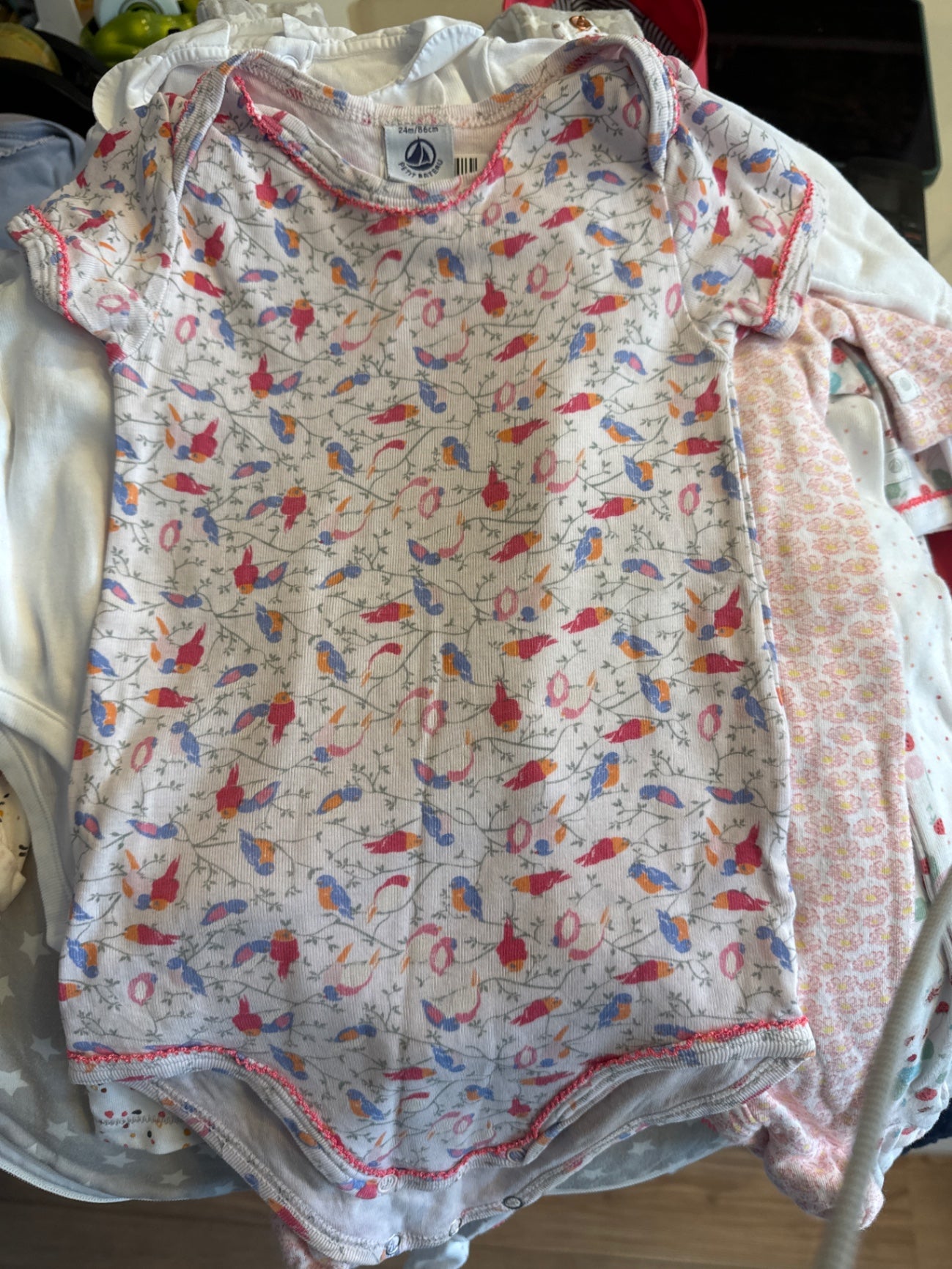 Petit Bateau Body 86 Mehrfarbig