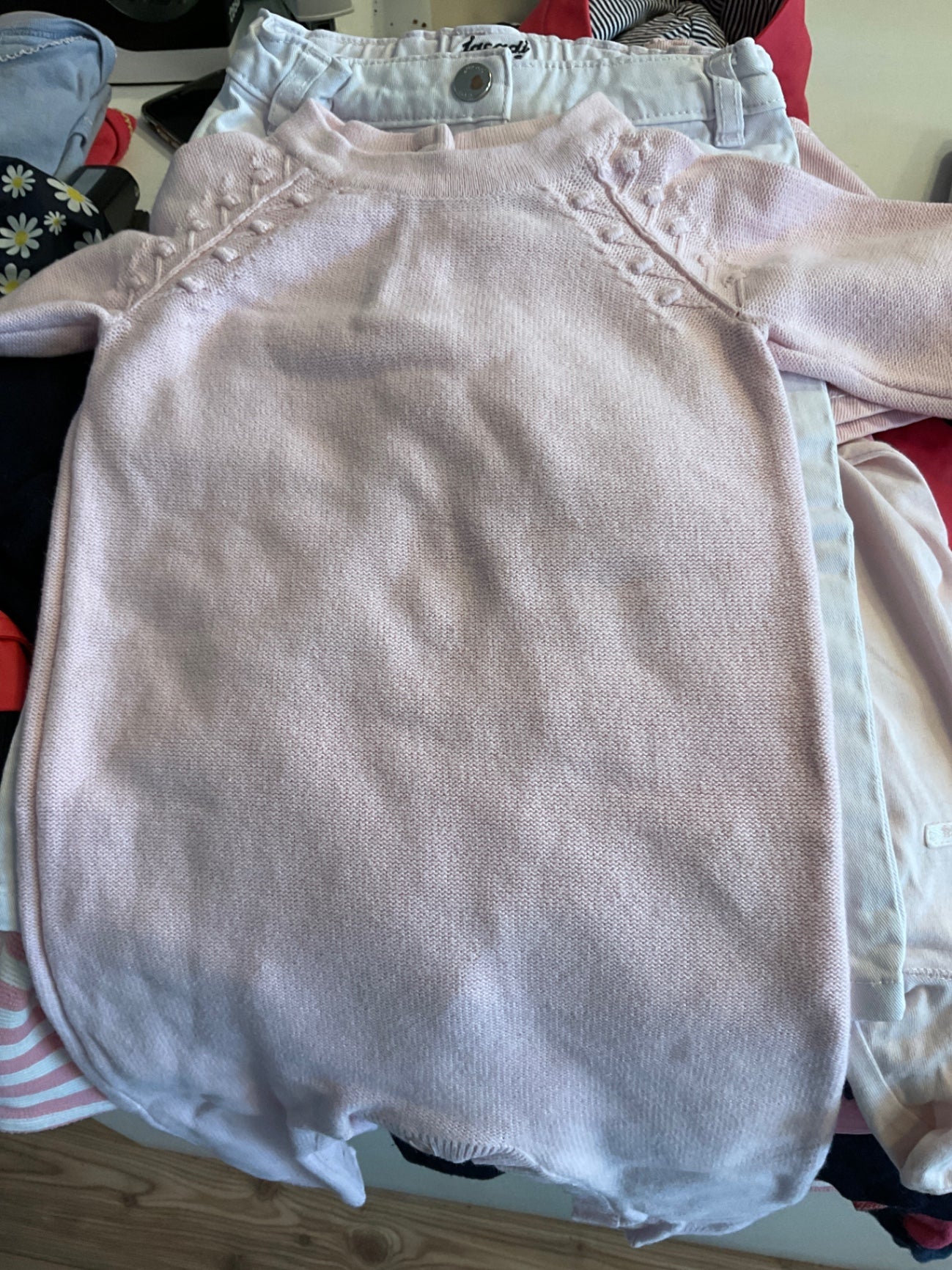 Name it Pullover 74 Rosa