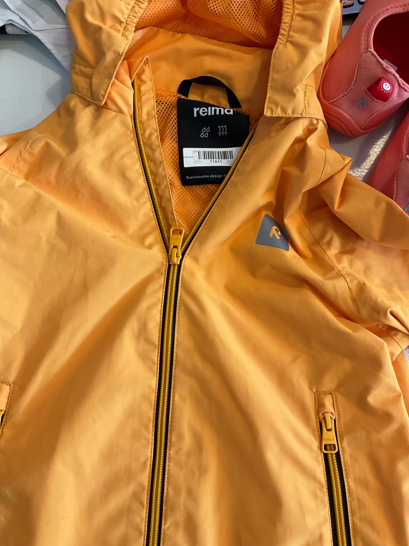 Reima Jacke 134 Orange