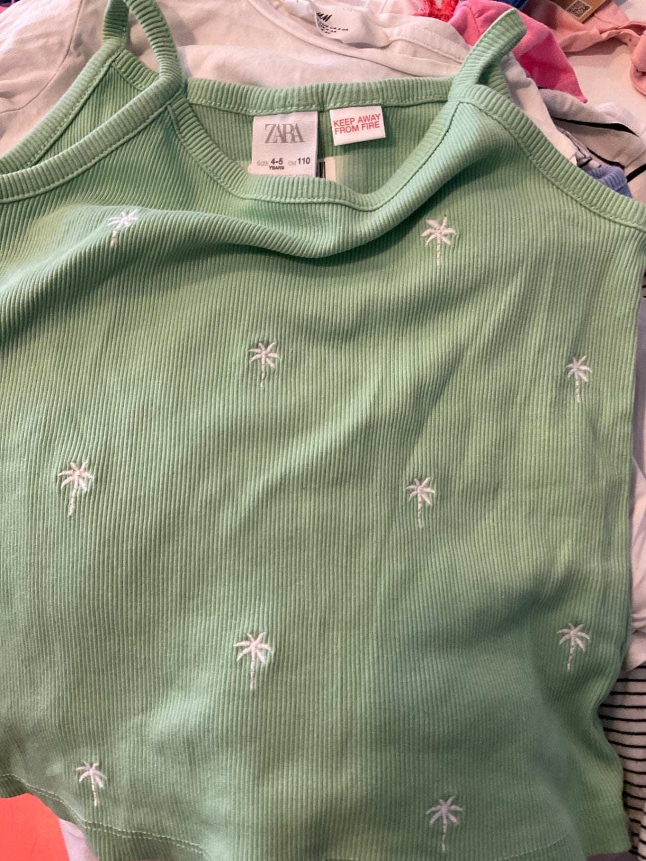 Zara Top 110 Grün