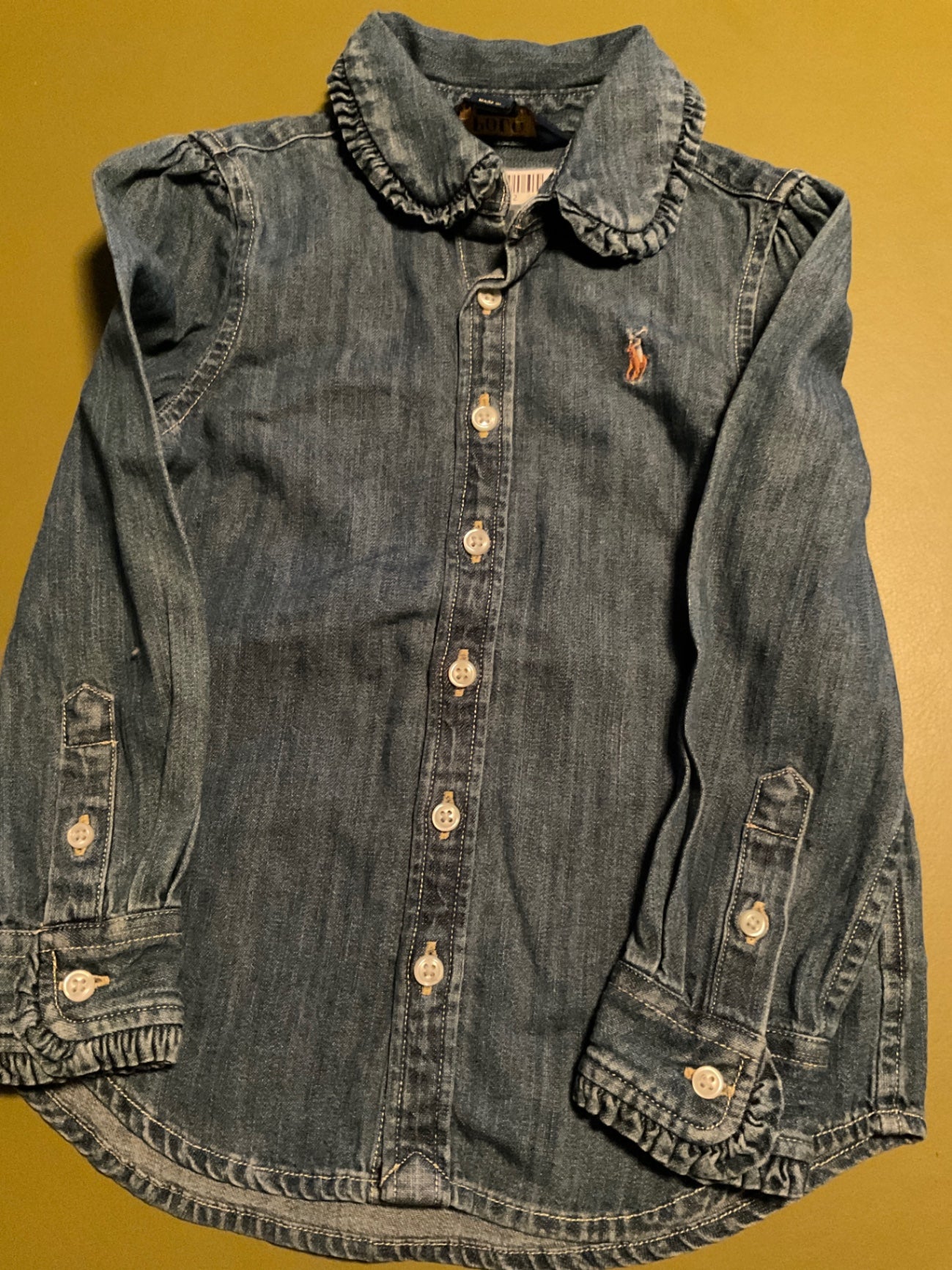 Ralph Lauren 👚  98 Blau