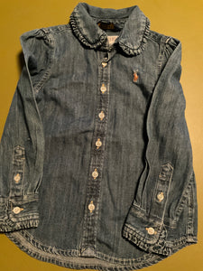 Ralph Lauren 👚  98 Blau