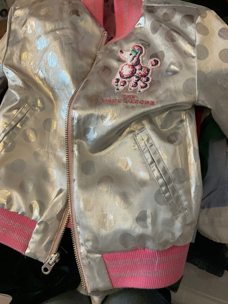 Marc Jacobs Jacke  Rosa/Silber Wendejacke