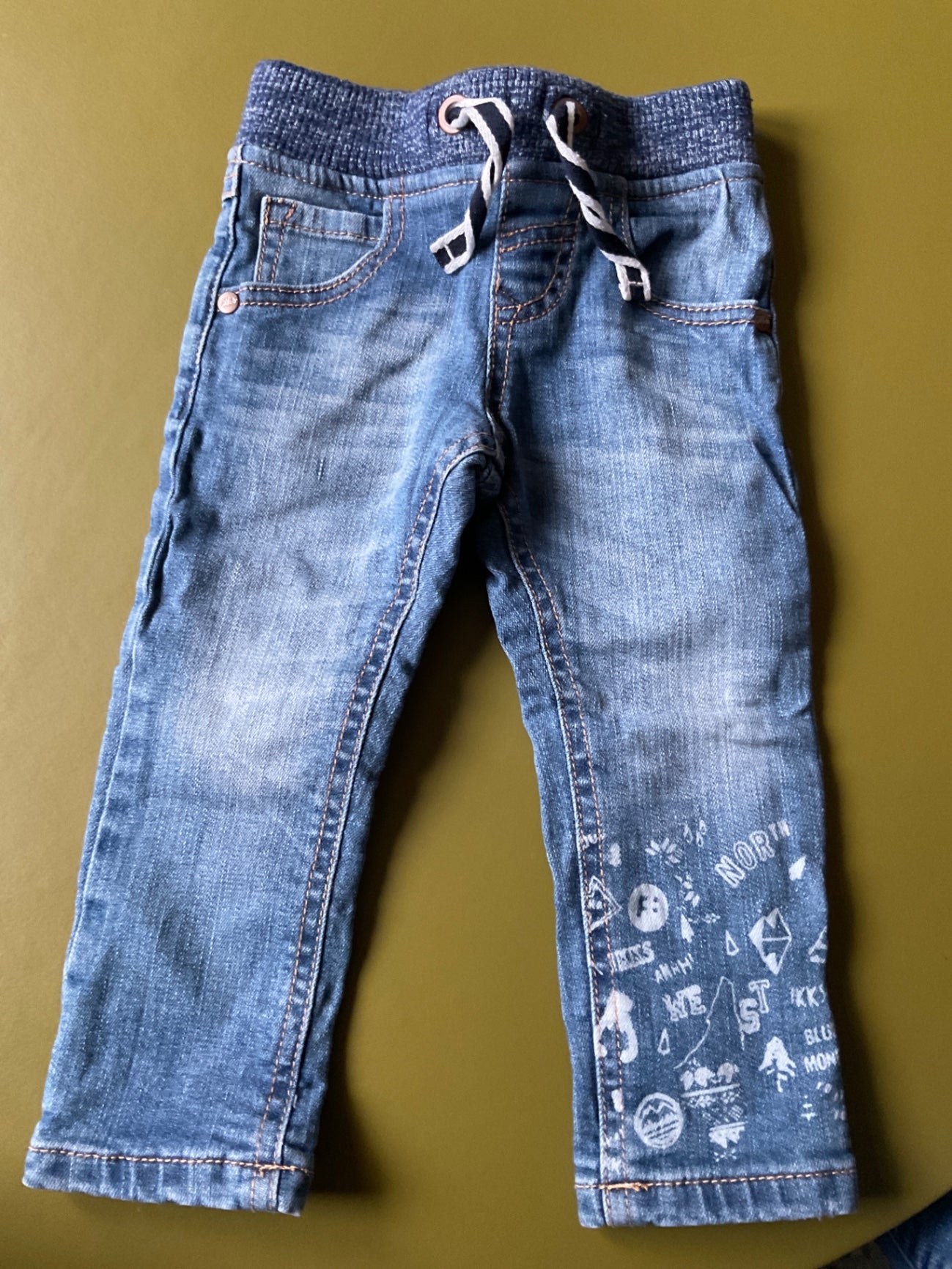 IKKS Jeans 80 Blau