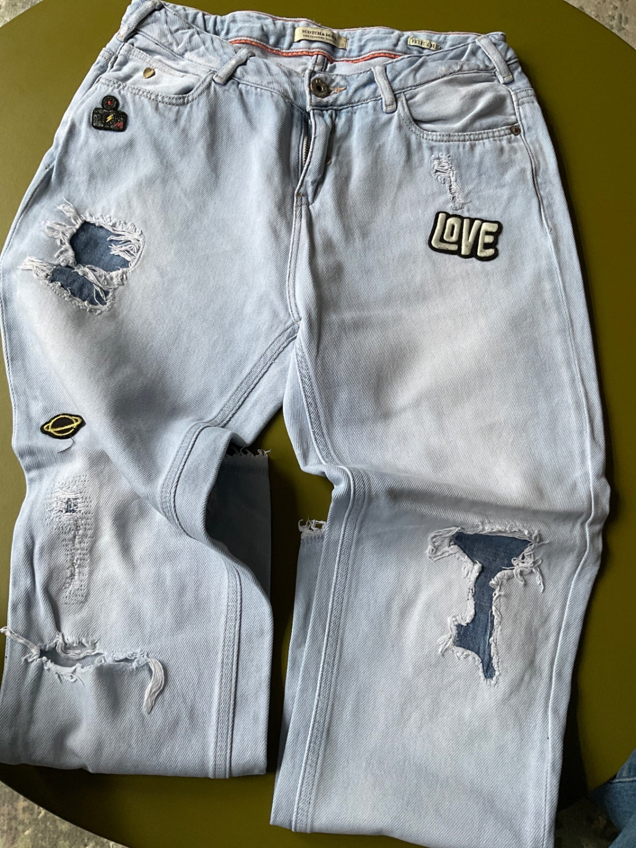 Scotch & Soda Jeans 164 Hellblau