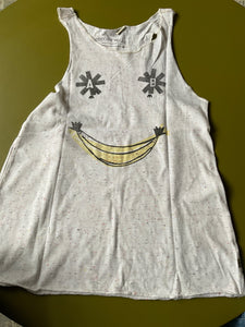 Scotch rebelle Tanktop 152 Weiß Banane 🍌