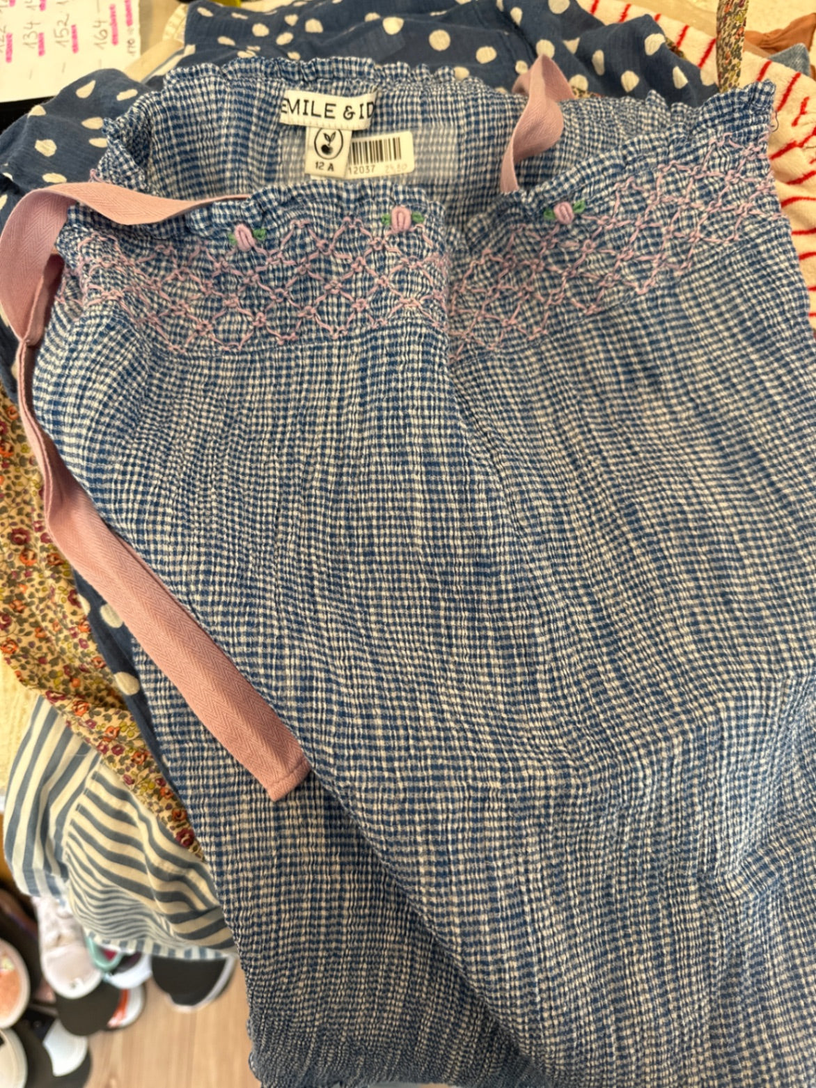 Emile & Ida Oberteil 146/152 Blau