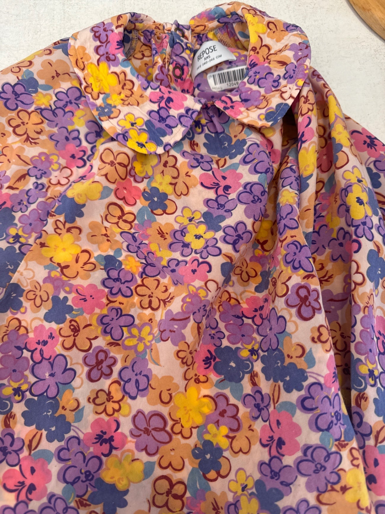 Repose Bluse 140/146 Mehrfarbig (Blumenmuster)