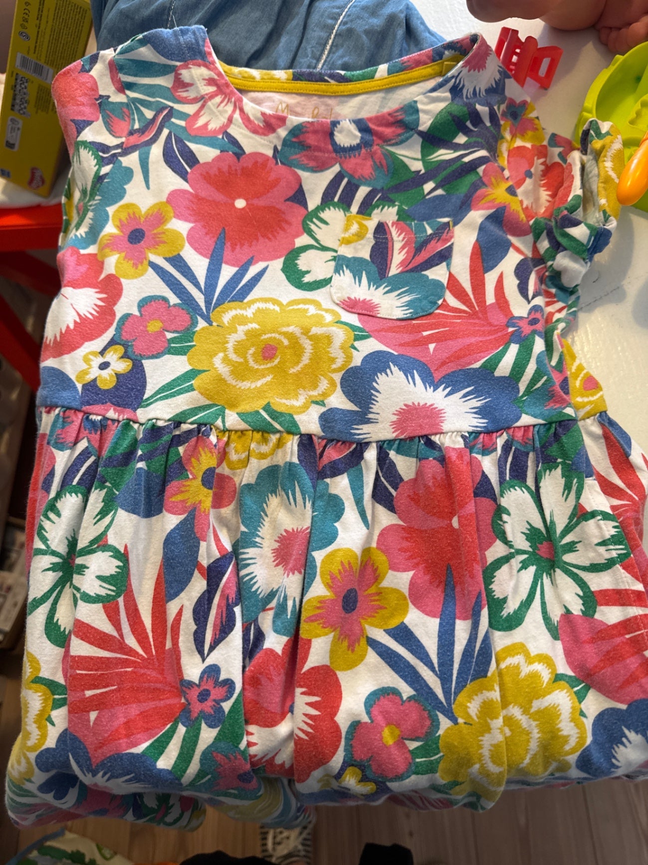 MiniBoden Kleid *Flecken 140 Mehrfarbig