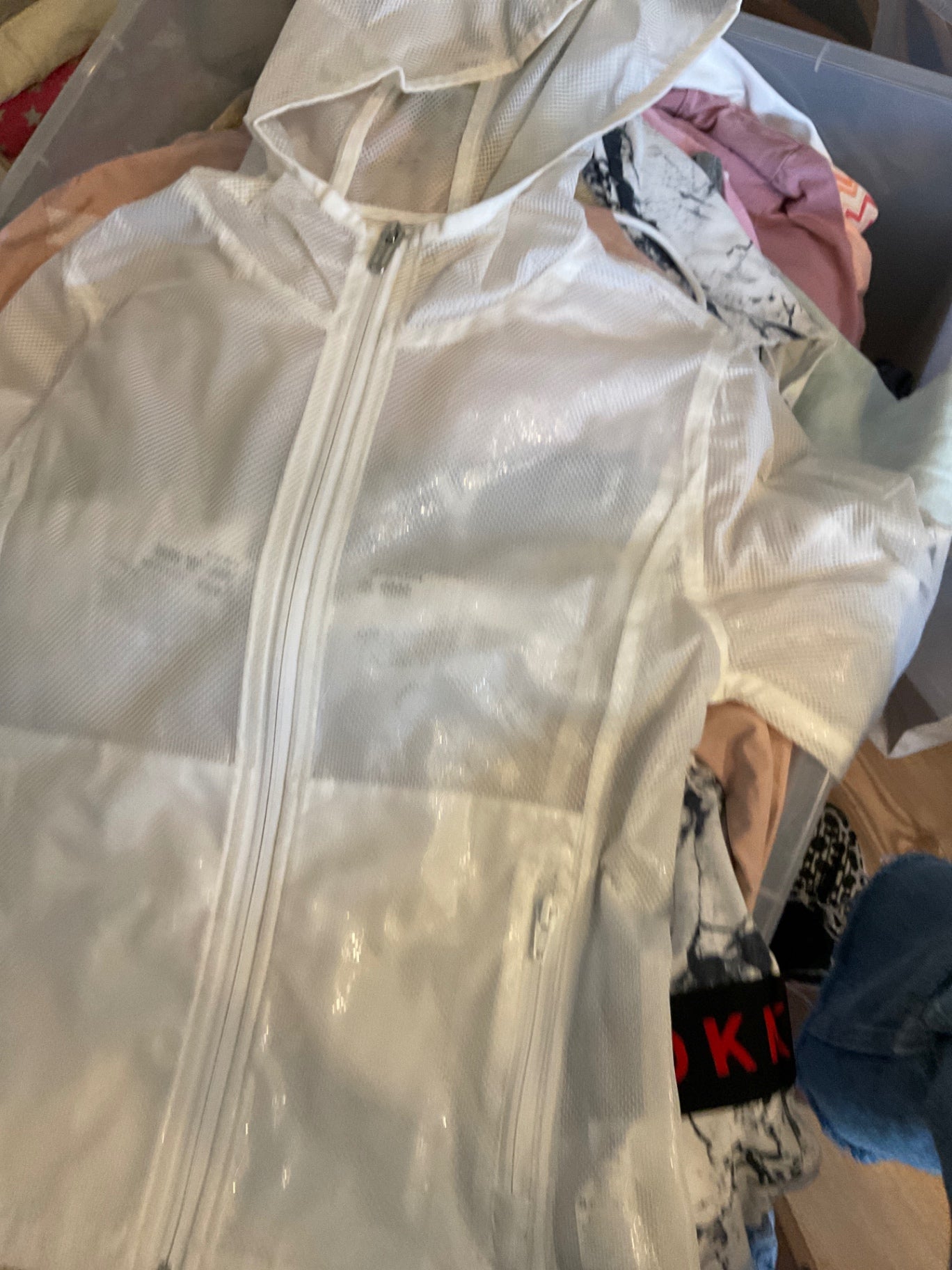 Space Jacke 164 Weiß