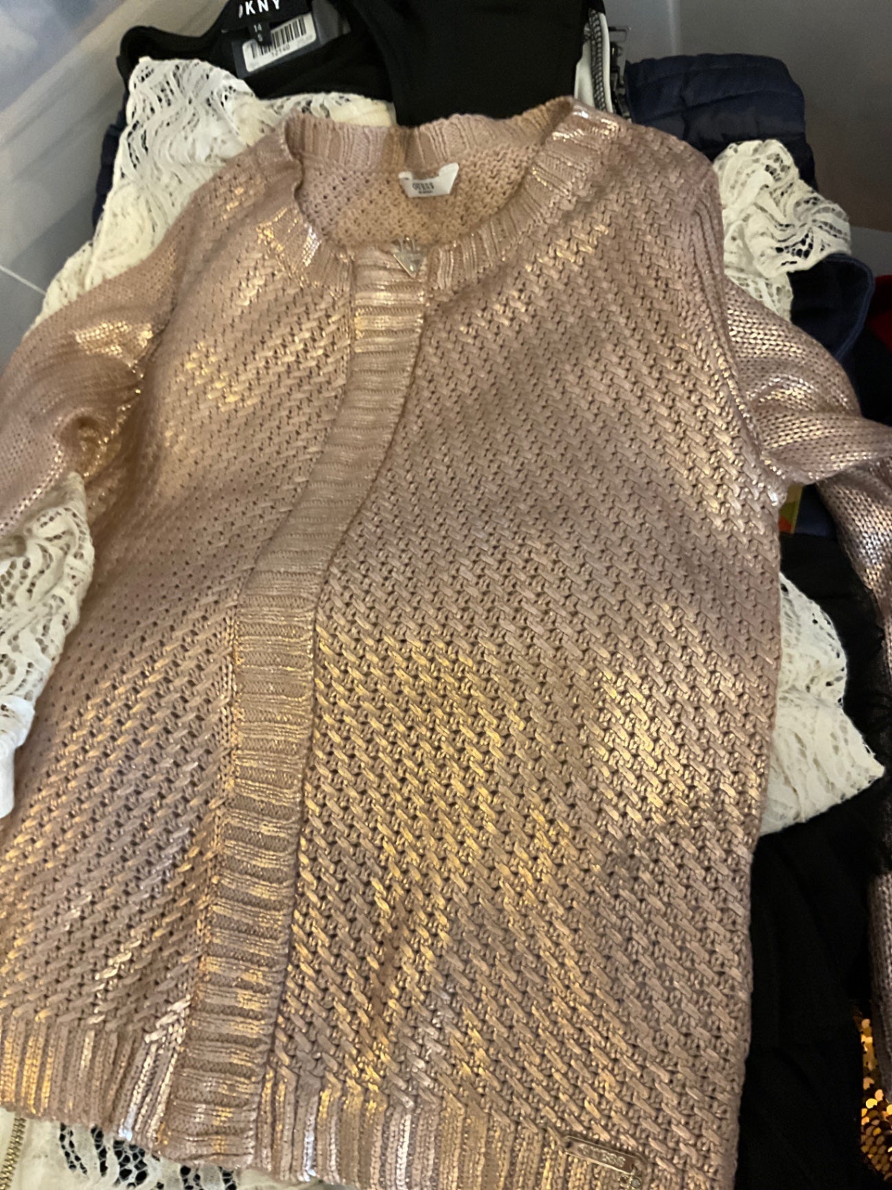 GUESS Pullover 152 Rosa