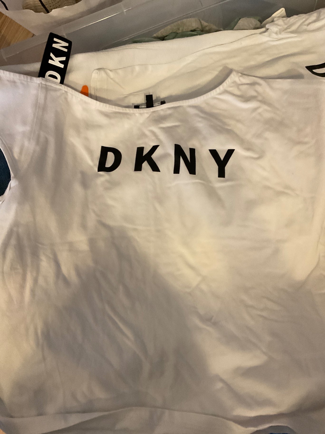 DKNY T-Shirt 164 Weiß