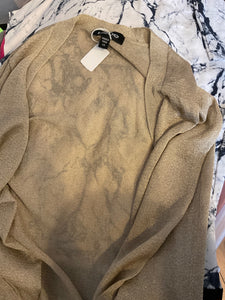 Bebe Strickjacke Glitzer XS Gold