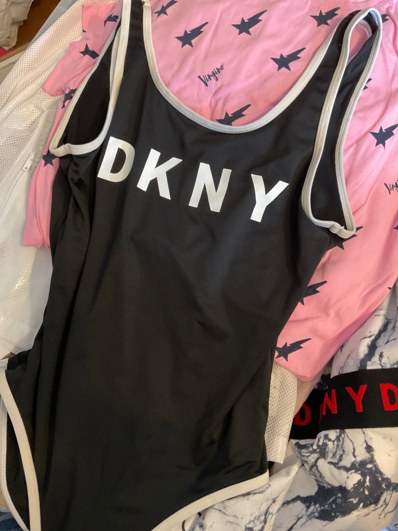 DKNY Badeanzug 164 Schwarz