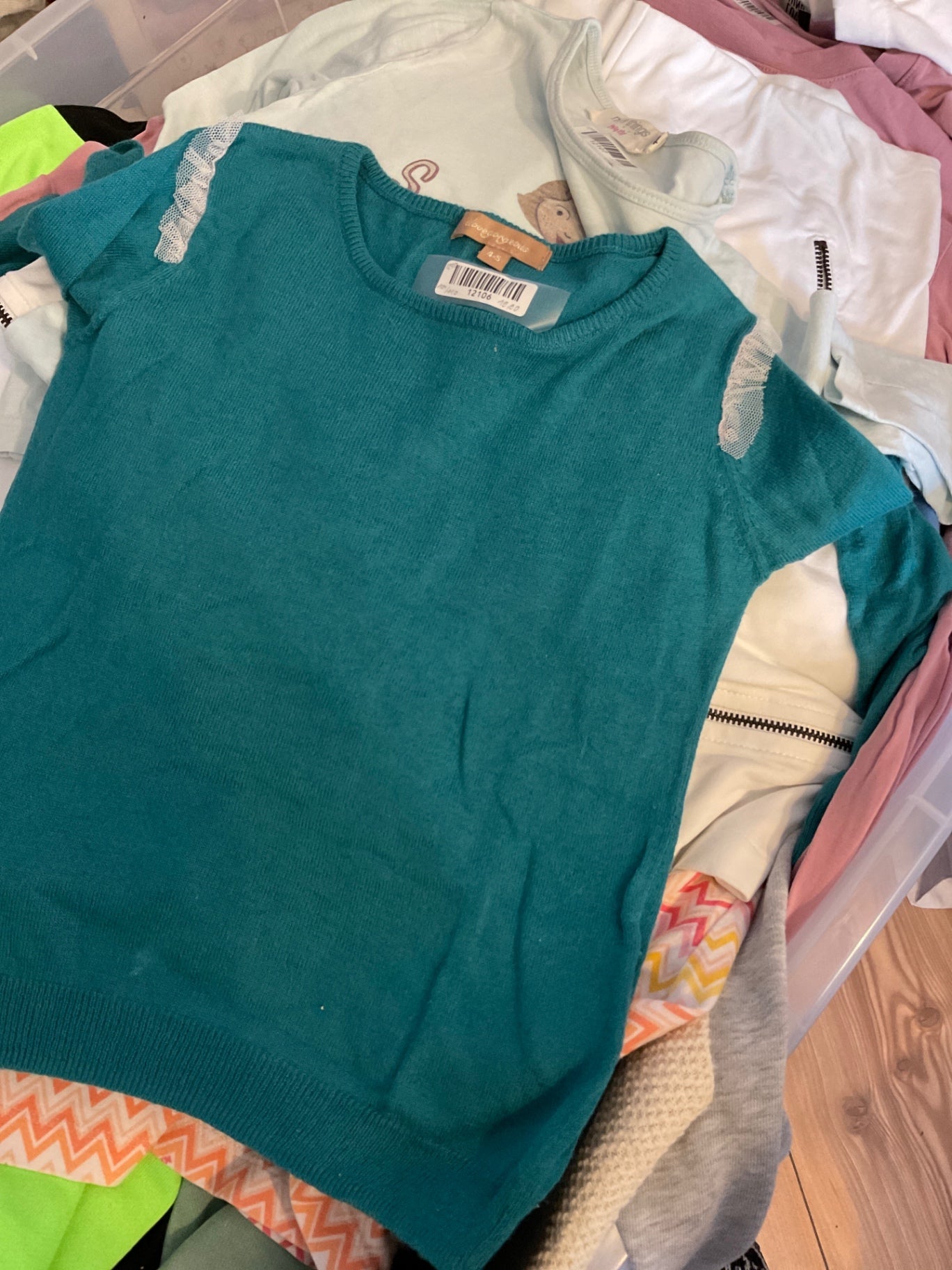 Ilovegorgeous Pullover 104/110 Türkis