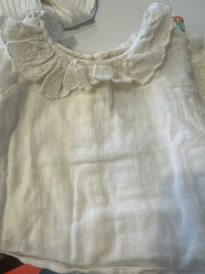 Louise Misha Bluse *Kragen spitze 86 Weiß