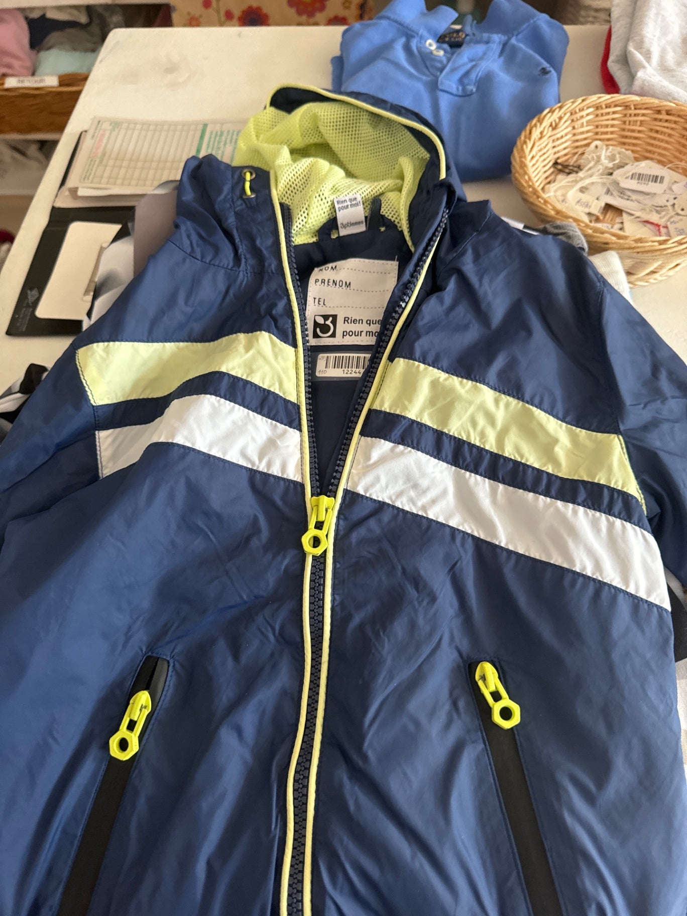Tribord Jacke 110 Blau