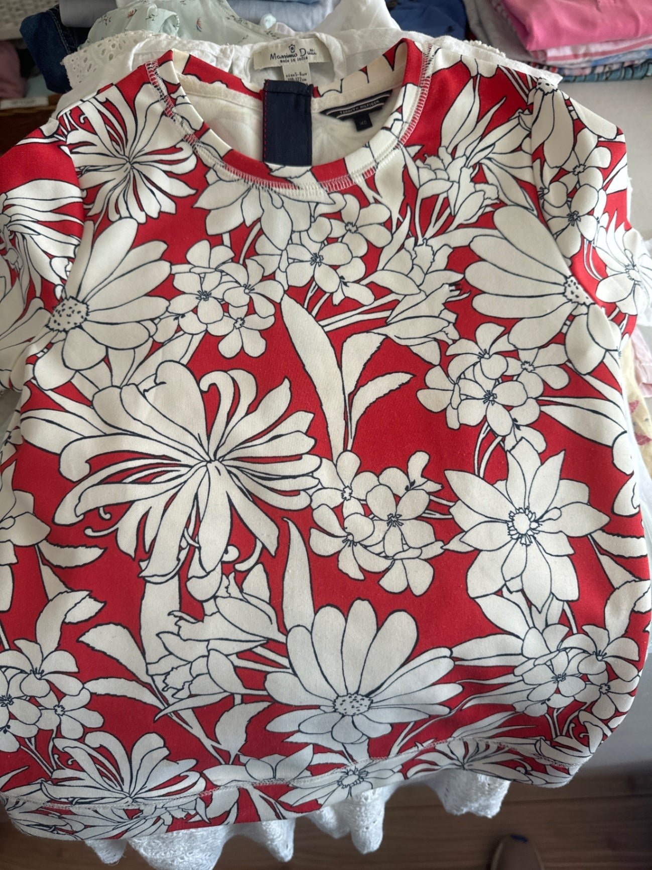 Tommy Hilfiger T-Shirt 140 Rot