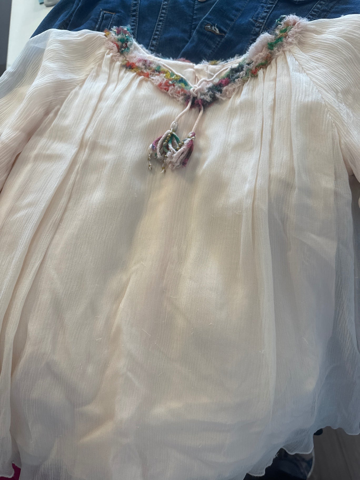 Chloe Bluse 146/152 Rosa