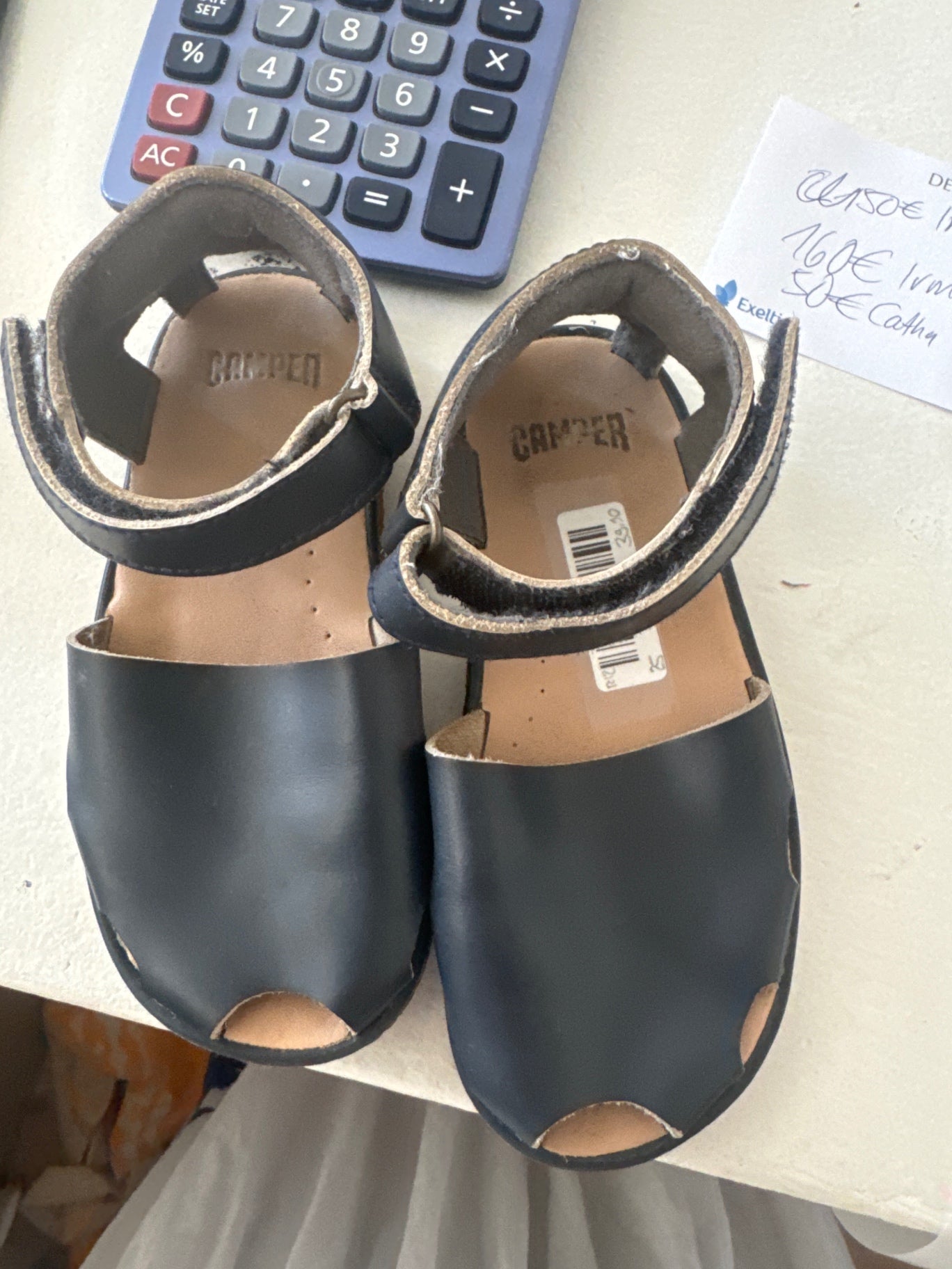 Camper Sandalen 25 Schwarz