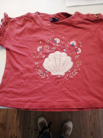 Sergent Major  T-Shirt 104 Rosenholz /Glitzermuschel
