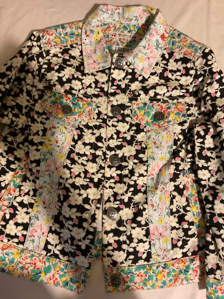 Bonpoint  Jacke 116 Mehrfarbig Blumen