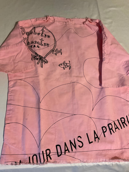 The Animals Observatory Kleid  *Flecken vorne 98 Rosa