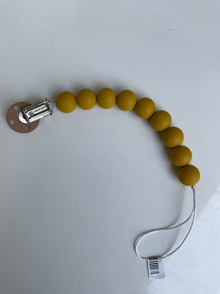Unbekannt Schnullerkette  Gelb