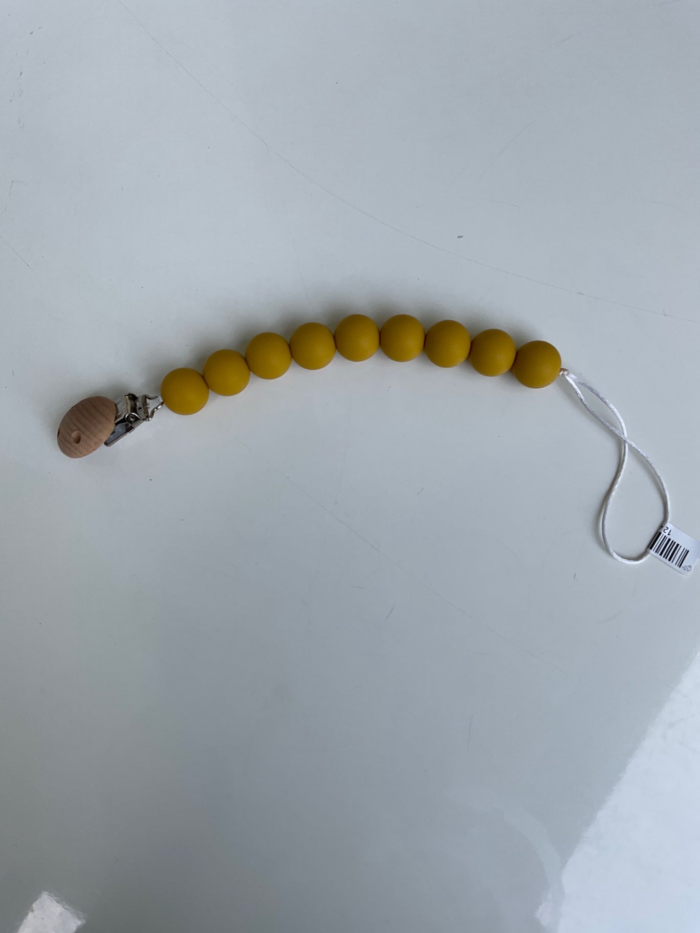 Unbekannt Schnullerkette  Gelb